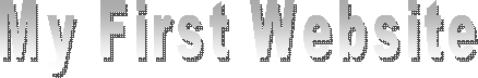 My First Website