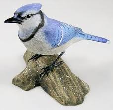 wood carving of bird
