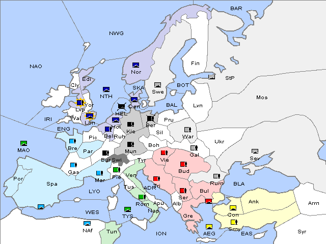 Map Winter 1902 Adjustment