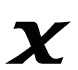 x