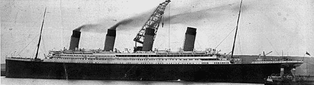 The R.M.S. Titanic.