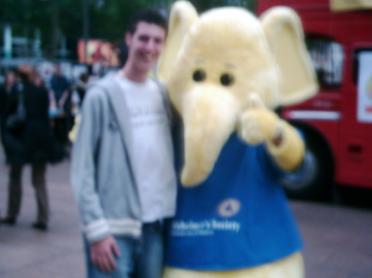 Now do you know anyone anywhere near this cool? Have they met the big yellow elephant?
