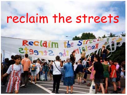 streets used to be where our children PLAYed