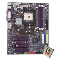 Soyo K8USA Dragon Ultra Socket 754 ATX Motherboard and AMD Athlon 64 2800+ Processor