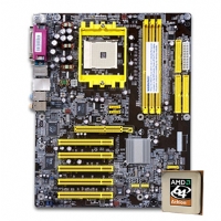 DFI Lanparty UT NF3 Socket 754 ATX Motherboard amd an AMD Athlno 64 3700+ 2.4GHz Processor