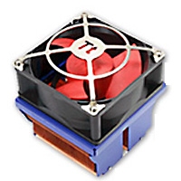ThermalTake Polo 735 / Socket A/478/754 / Intel Pentium 4 up to 3.6GHz/AMD Athlon XP up to 3200+/Athlon 64 / Ball Bearing / Copper Core / CPU Cooling Fan