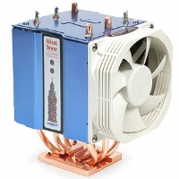 ThermalTake Silent Tower / Socket A/478/754 / AMD Athlon XP up to 3400+/Intel Pentium 4 up to 3.2GHz/AMD Athlon 64 FX / Copper Tube Heatpipe / Copper Core / CPU Cooling Fan