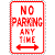 no parking