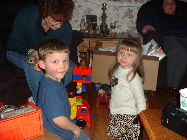 Tristen and Sage 12-23-01