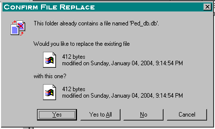 Respond Yes to Dialog Alter