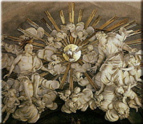 Dreifaltigkeitsgruppe in unserer Pfarrkirche