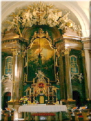 Hochaltar in unserer Kirche