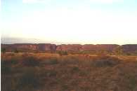 sunset on the range