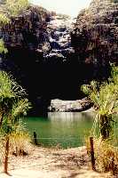 Gunlom Falls, very dry
