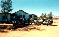 Leaving Mt Dare bar