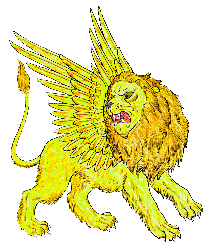 BIG lion with wings