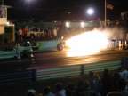 Jet car fire!