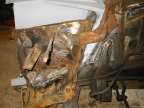 Old panel after some extra fun welding