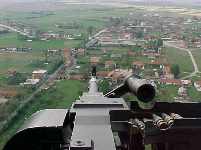 Town of Kormorane and C-6 machine gun