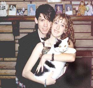 Brian, Me, and Wiskers before prom
