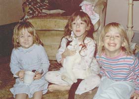 tracey, me, wiskers, holly