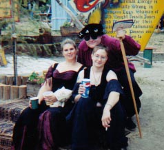 Me, Andy and Kelli.&nbsp; I would also like to add that yes I was two fisted drinking at 10:30 in the morning!!!