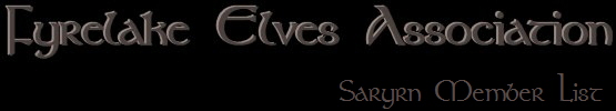 Saryrn Member List