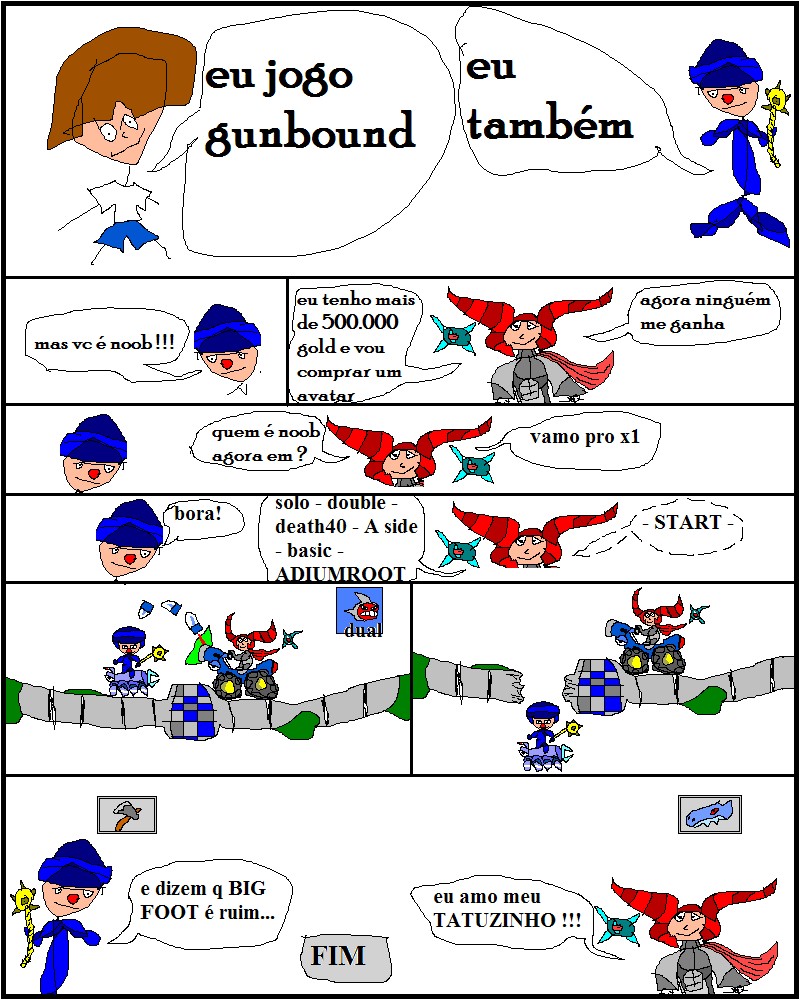Cartoon q eu mandei pro evento e q naum sei pq naum ganho!