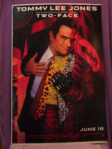 Batman Forever Two Face 1 sheet USA