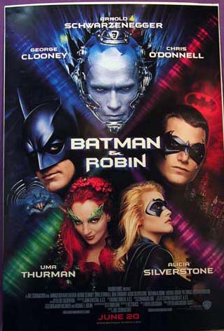 Batman & Robin 1 Sheet USA