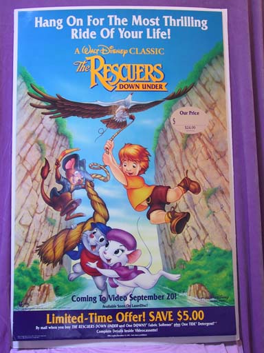 Rescuers Down Under Video USA