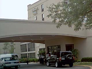 Entrance To The Hotel
