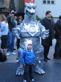 Mecha G has a young fan!