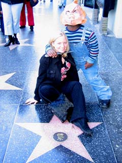 Chucky has a thing for blondes