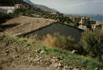 Rear of the Abbey, nearly
buried by Italian Telecom Development road.