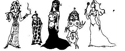 pseudo-o.t.o. cartoon 
women