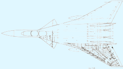Tricomet plan cutaway view
