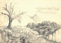 Arbre au dessus de la Rivi�re