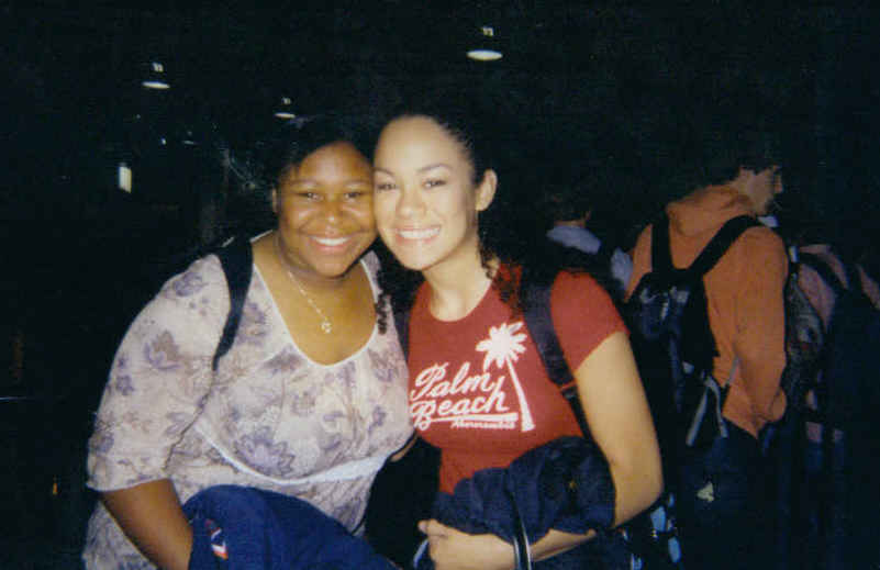 me and nessa before school