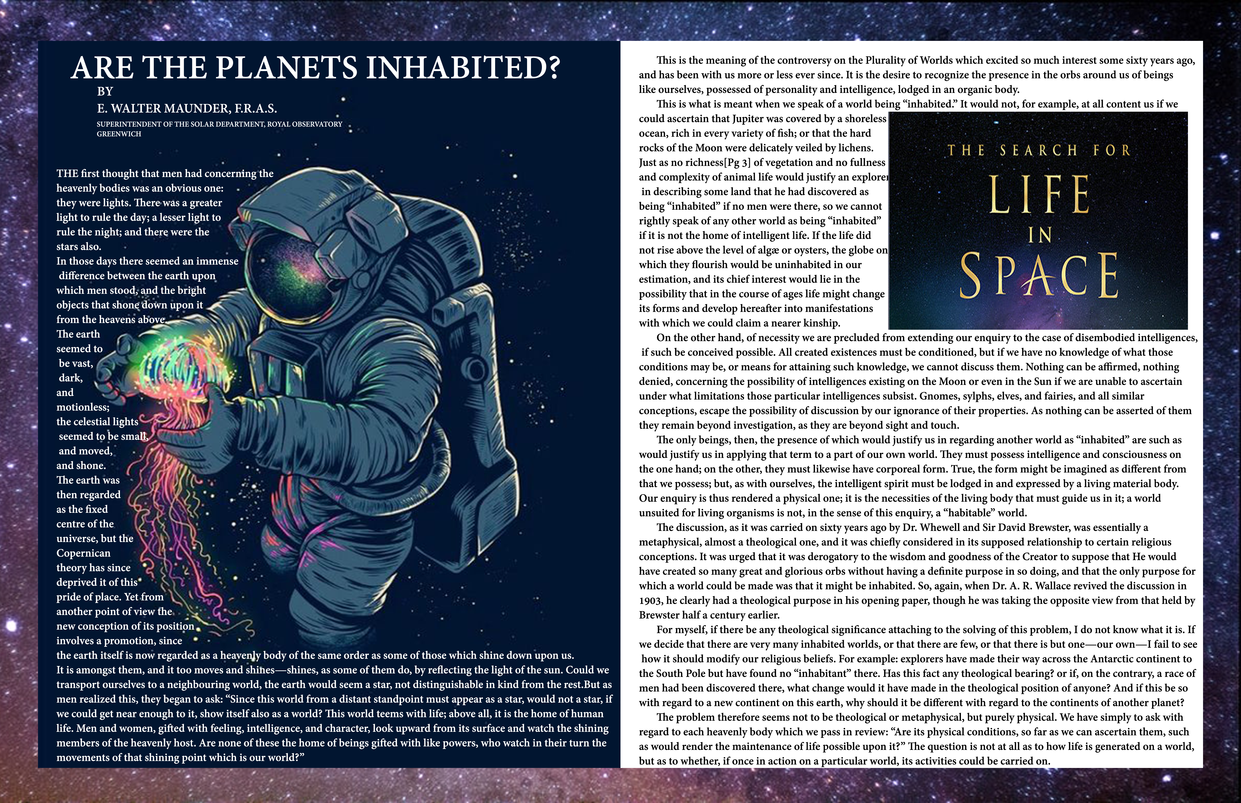 Space Magazine Spread