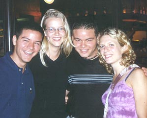 Gabriel, Tessa (Ger.), Manlio and Geraldine (Fra.)