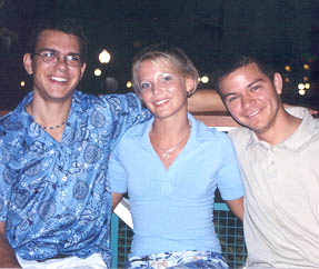 Jason (Can.), Melanie (Can.) and Gabriel (Mex.)