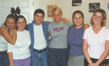 Anna, Rita, Gabriel, Grete, Marthe and Turil from Norway