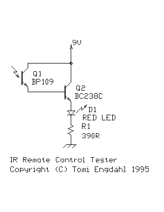IR detector circuit