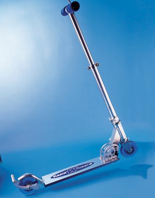 A great push scooter- with a wheelie bar!