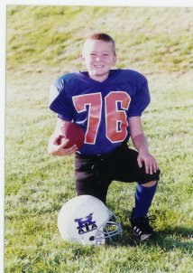 Branton at football