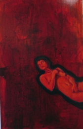 John Deal "Composition in Red" (click to enlarge) $1250