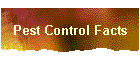 Pest Control Facts
