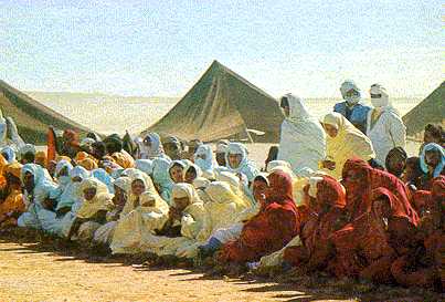 Mujeres en los Campamentos de Tinduff
