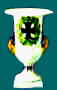 Vase mit Eisernem Kreuz